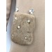 Kleid/Longpullover mit Fake Fur & Perlen